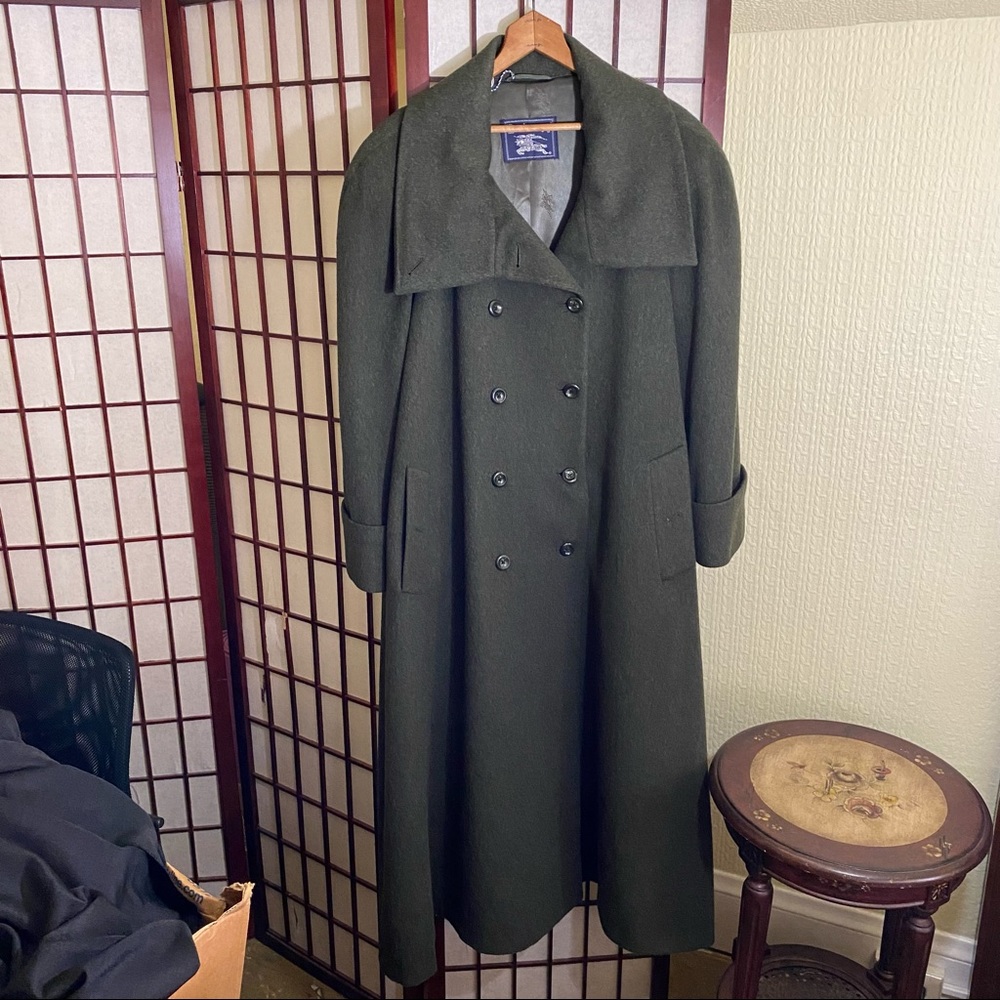 Vintage Wool Burberry Coat